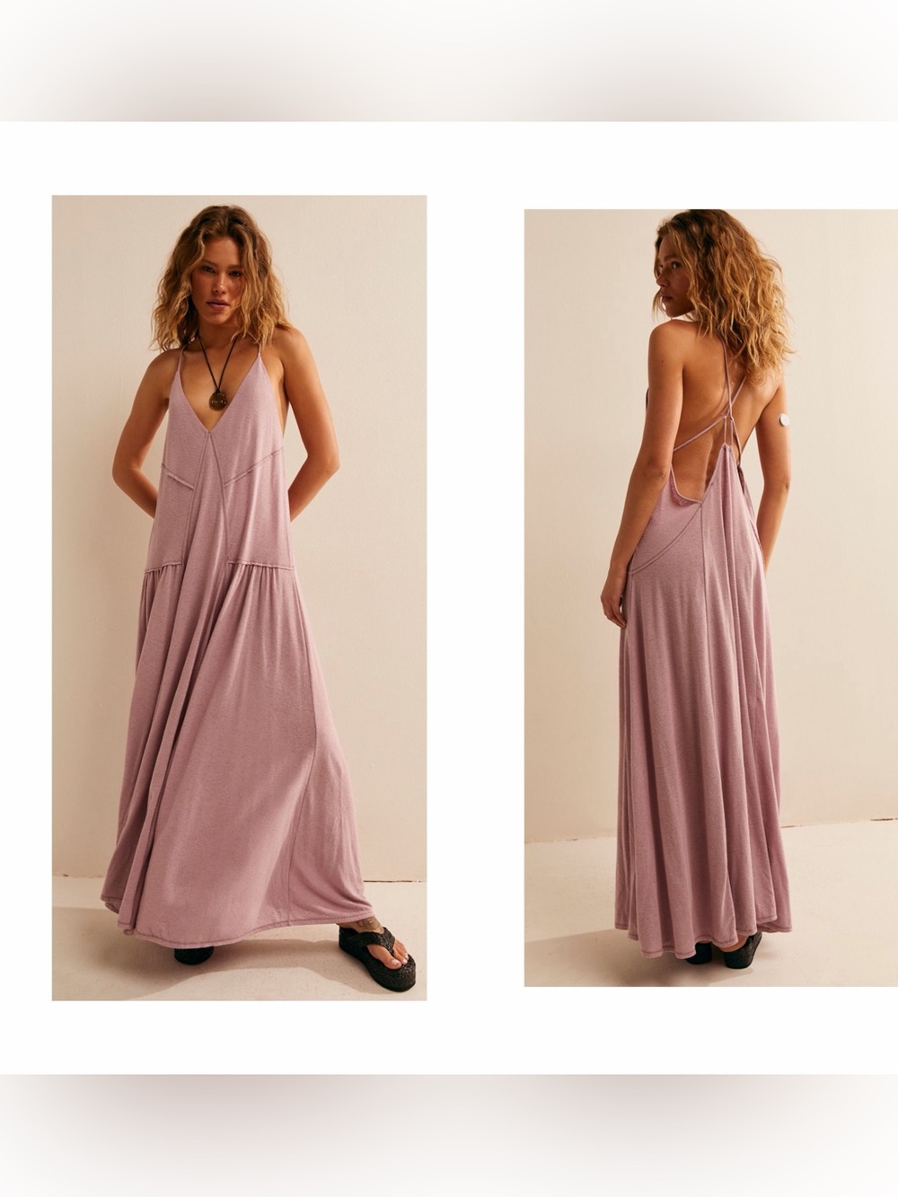 Free People Beach Eros Maxi Dress NWT SZ S - Picture 4 of 4